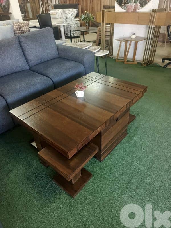 center table mobilia طاولة نصف موبيليا 2