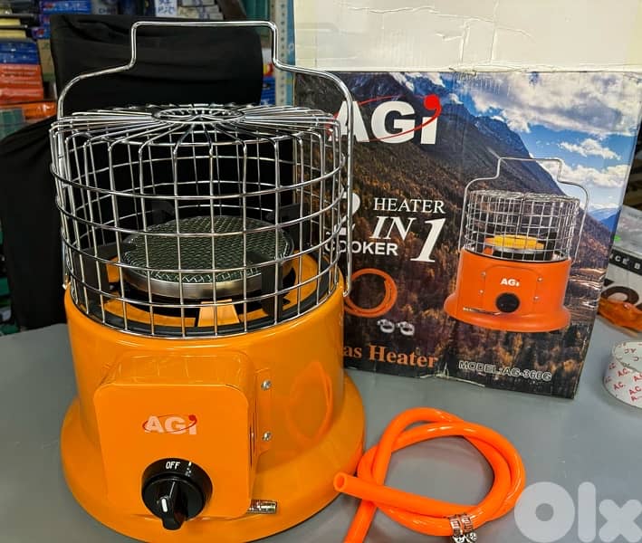 دفاية. وطباخ. غاز. باب أول ستانلس. 3