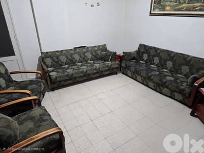 4-Piece Living Room Set (2 Sofa Beds + 2 Armchairs)