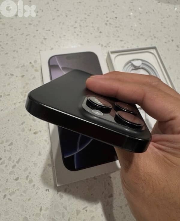 iPhone 16 Pro – 256GB – Black Titanium – Mint Condition 1