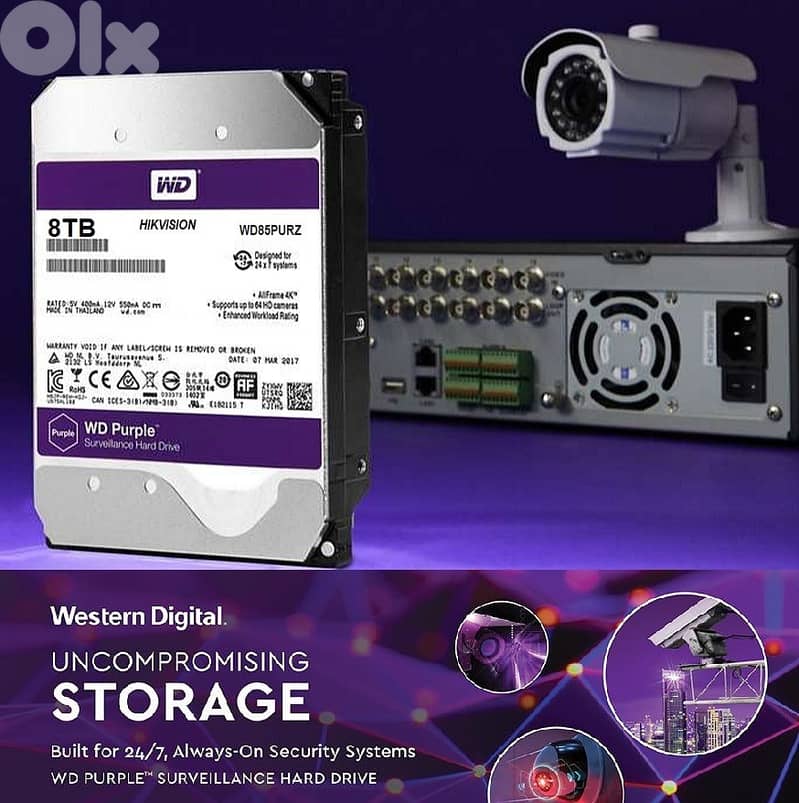 WD PURPLE HARD DISKS 0