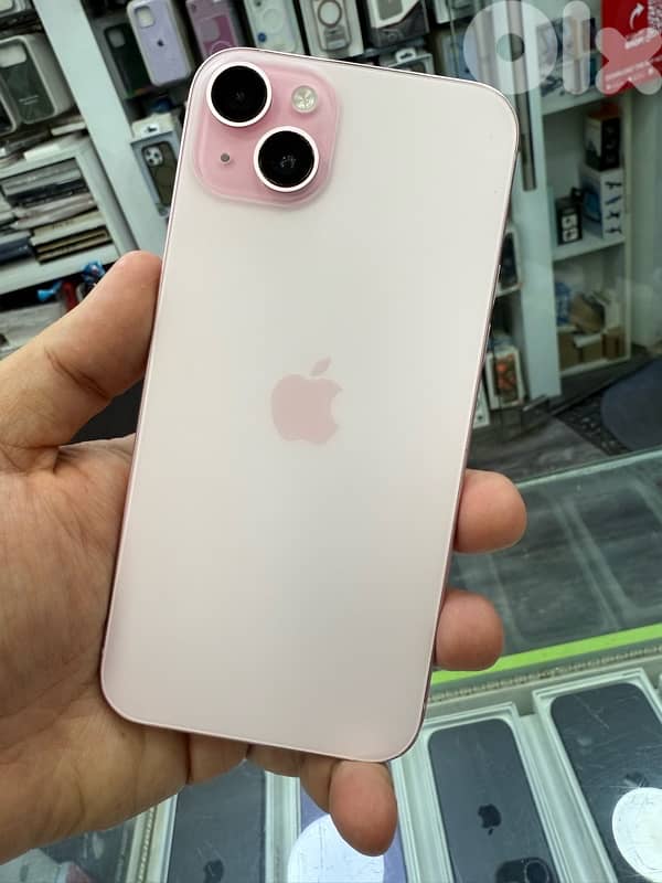 15 plus 128g pink color used and clean 0