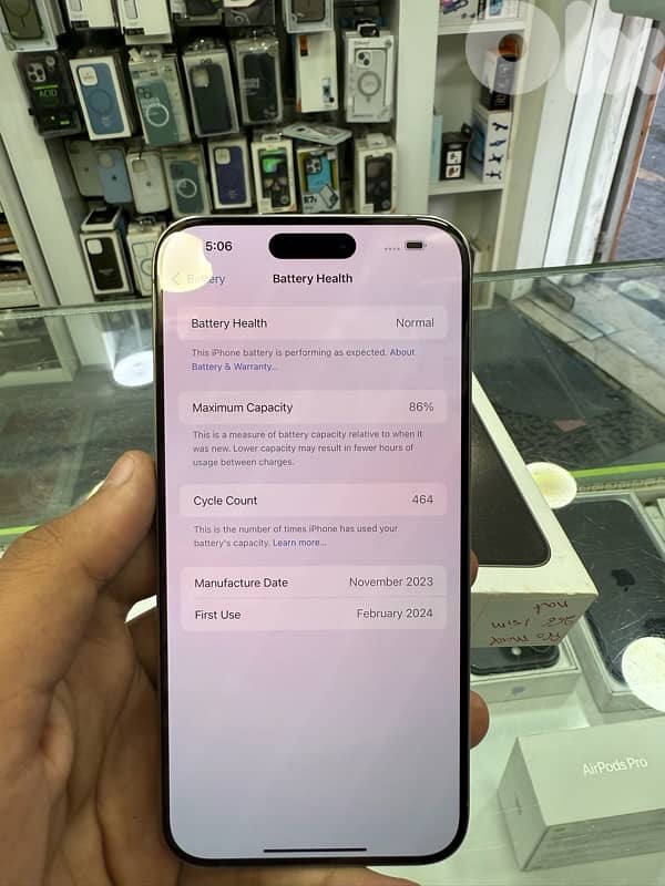 15 pro max 256g like new 1