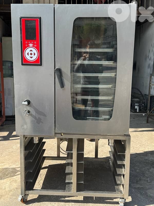 فرن هواء كونفكشن غاز 8صواني 60*40 غاز موديل حديث 1