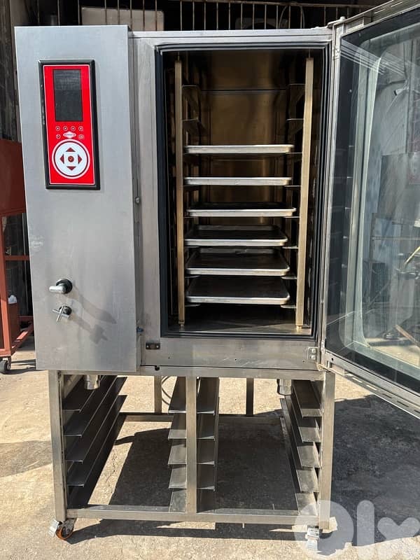 فرن هواء كونفكشن غاز 8صواني 60*40 غاز موديل حديث 2
