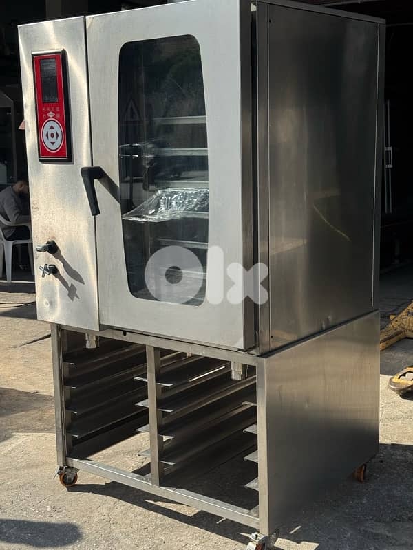 فرن هواء كونفكشن غاز 8صواني 60*40 غاز موديل حديث 3