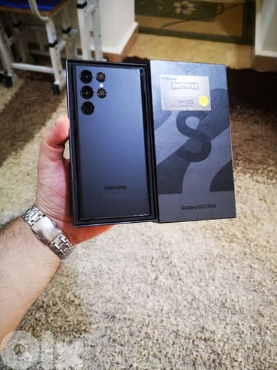 Samsung Galaxy S22 Ultra ( 24GB Ram and 256 GB Memory) used like New