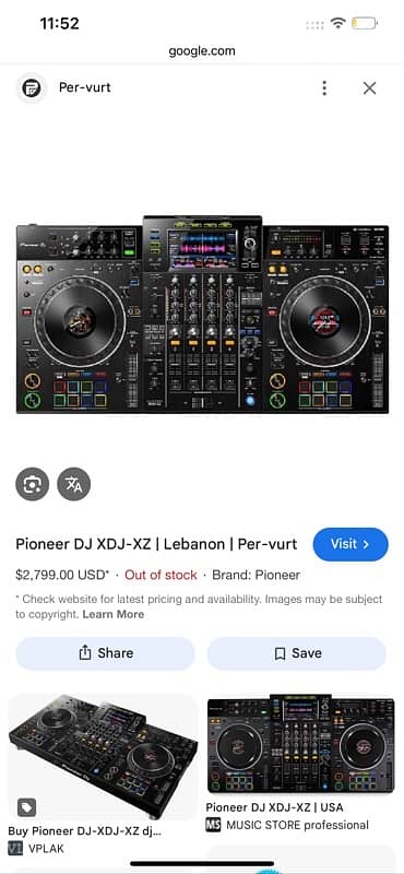 Pioneer DJ XDJ-XZ