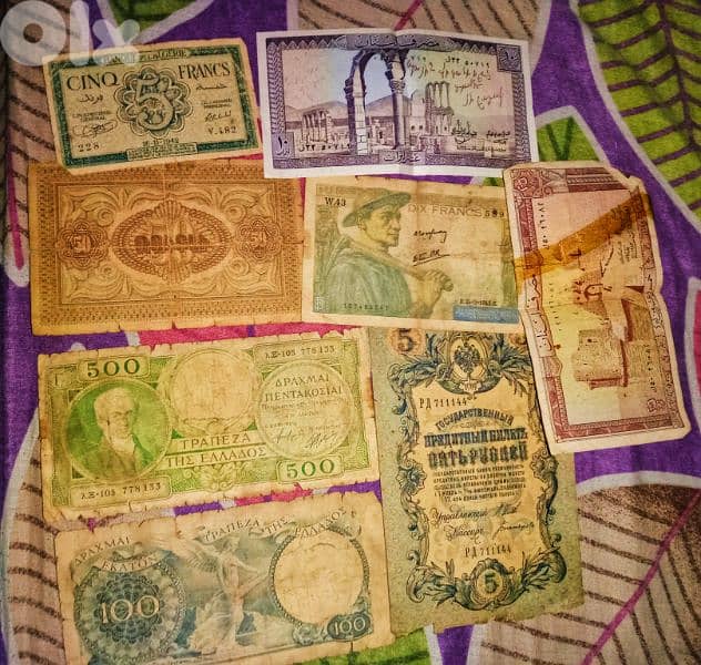 عملات ورقية قديمة 0
