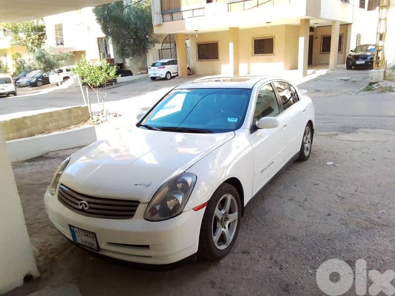 إنفينيتي فئة جي 2003 0