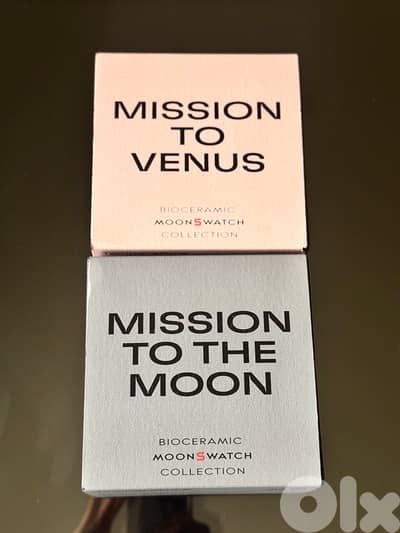 MoonSwatch (Mission To The Moon & Mission To Venus)
