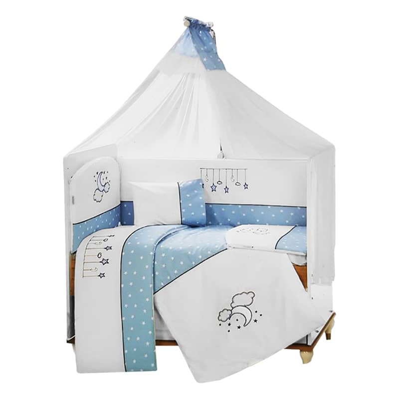 Aras Bebe Baby Bedding Full Set For Baby Bed - طقم مفارش السرير الكامل 3