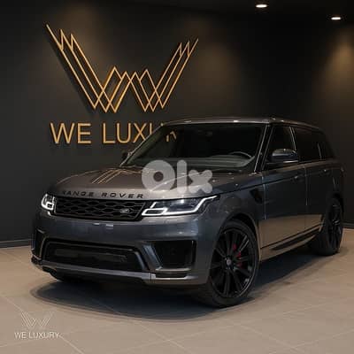 Range rover sport 2020 v8 supercharged P525 Santorini Black Metallic