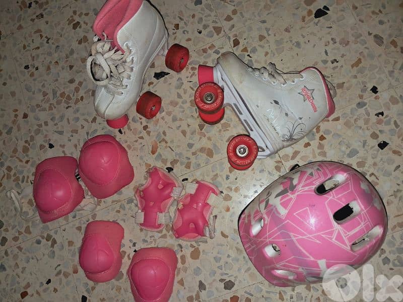 عدة تزلّج مستعملة كاملة ممتازة 0