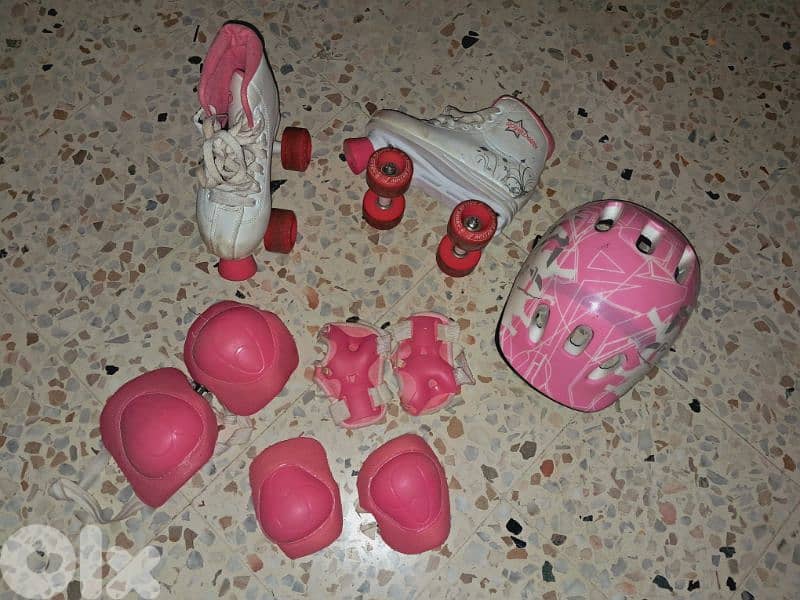 عدة تزلّج مستعملة كاملة ممتازة 1