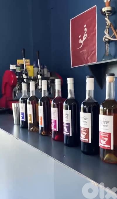 full equipped coffe shop for rent مصلحة قهوة جاهزة بكامل العدة للإيجار