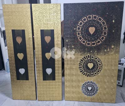 3 paintings made in Thailand