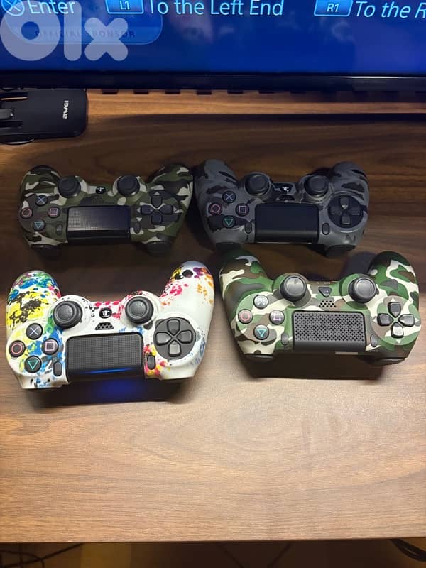 PS4 slim black full package 2