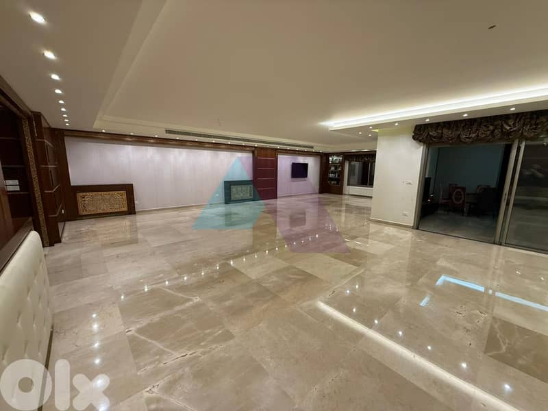 Semi furnished 400m2 apartment deluxe+sea view 4sale in Sahel Aalma 0