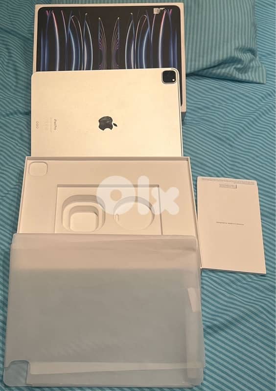 ipad pro m2 12.9 inch wifi 256gb like new without the charger 3