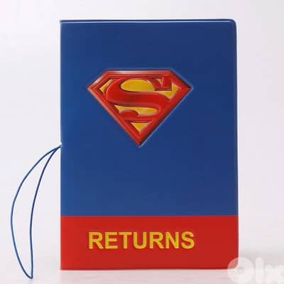 passport cover Superman / wallet