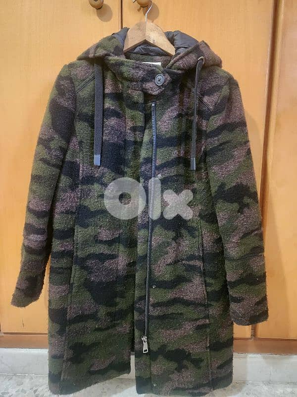 Esprit camouflage jacket large 40 42 0