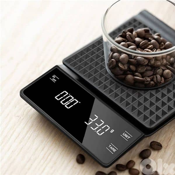 Digital Kitchen / Coffee Scale with Timer ميزان قهوة ومطبخ 0