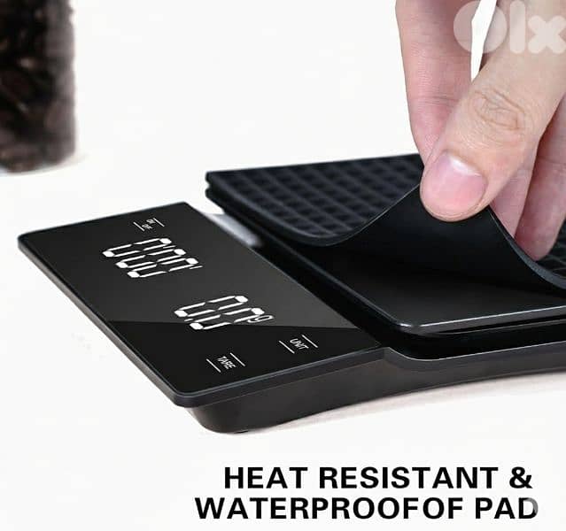 Digital Kitchen / Coffee Scale with Timer ميزان قهوة ومطبخ 1