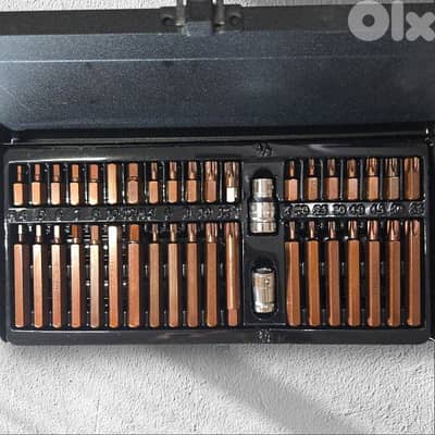 طقم رؤوس طرابیش مسدس ومنجم