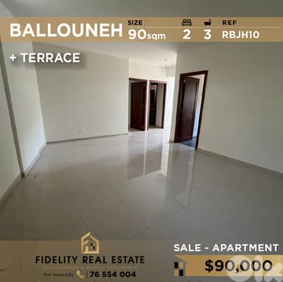 Apartment for sale in Ballouneh RBJH10 شقة للبيع في بلونة