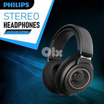 PHILIPS Over The Ear Studio Open Back Headphones – SHP9600