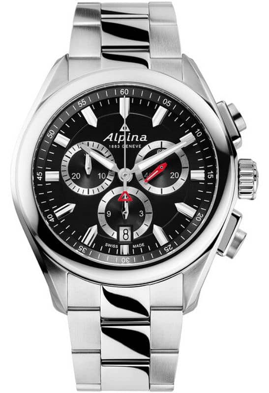 Alpina Startimer Pilot Quartz Chronograph Men's Watch AL-372GRS4S26B 3