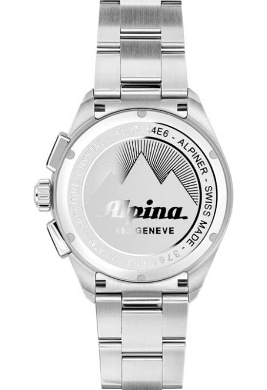 Alpina Startimer Pilot Quartz Chronograph Men's Watch AL-372GRS4S26B 5