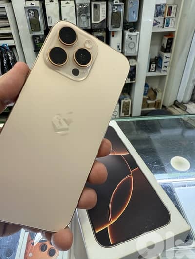 16 pro max 256g desert like new 0 scratch