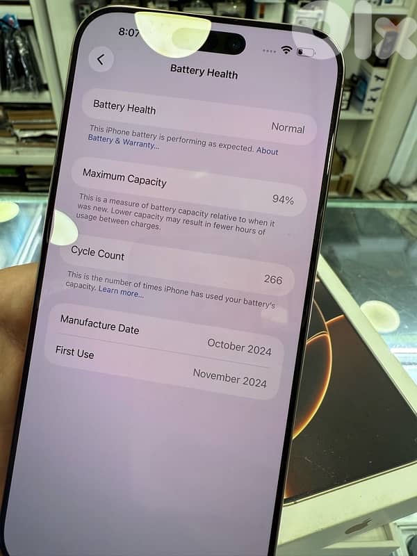 16 pro max 256g desert like new 0 scratch 1