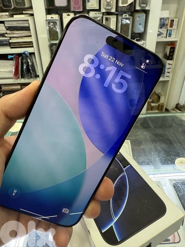 16 pro max 512g black like new 0 acratch 0