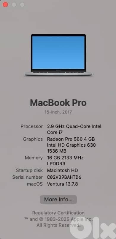 MacBook pro for sale 2