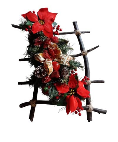 60 x 50cm hand made Christmas decorations