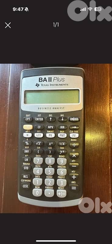 Calculator Texas Instruments