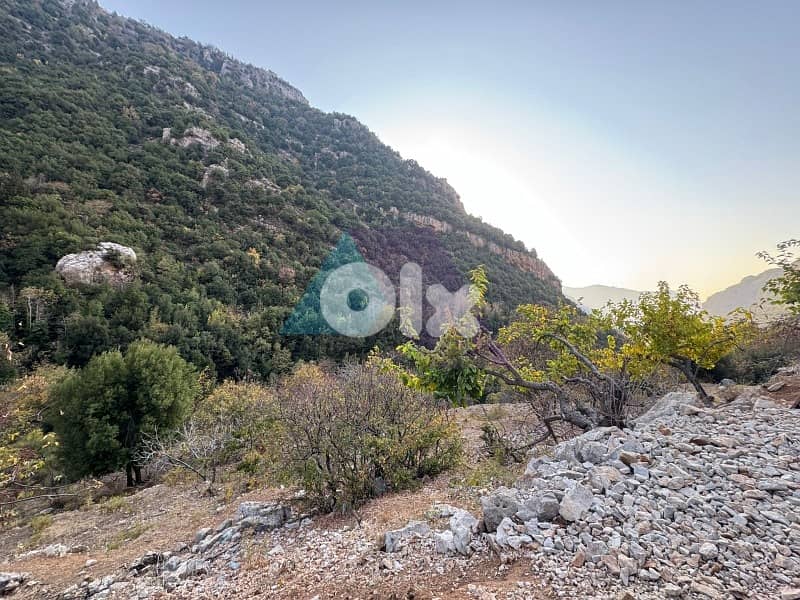 14,751m2 Prime Riverside Land+Mountain View in Tannourineأرض في تنورين 4