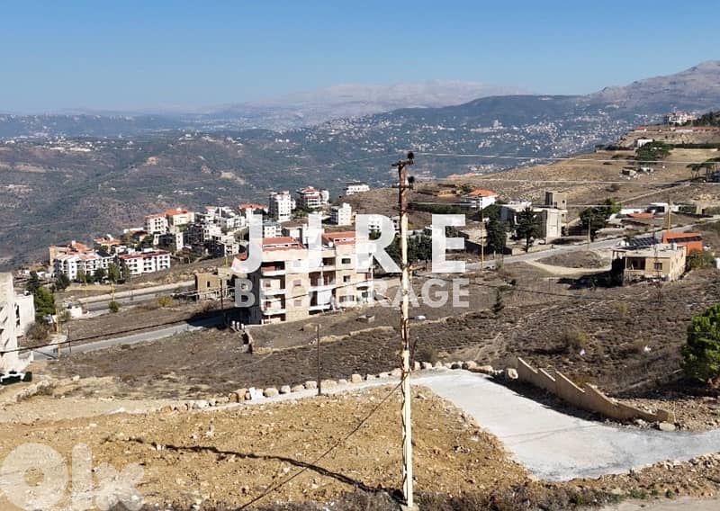 Prime Location Land In Bhamdoun For Sale / أرض في بحمدون للبيع 1