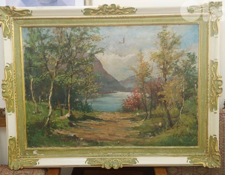 لوحة شبه جديدة بلون مميز للبيع 1