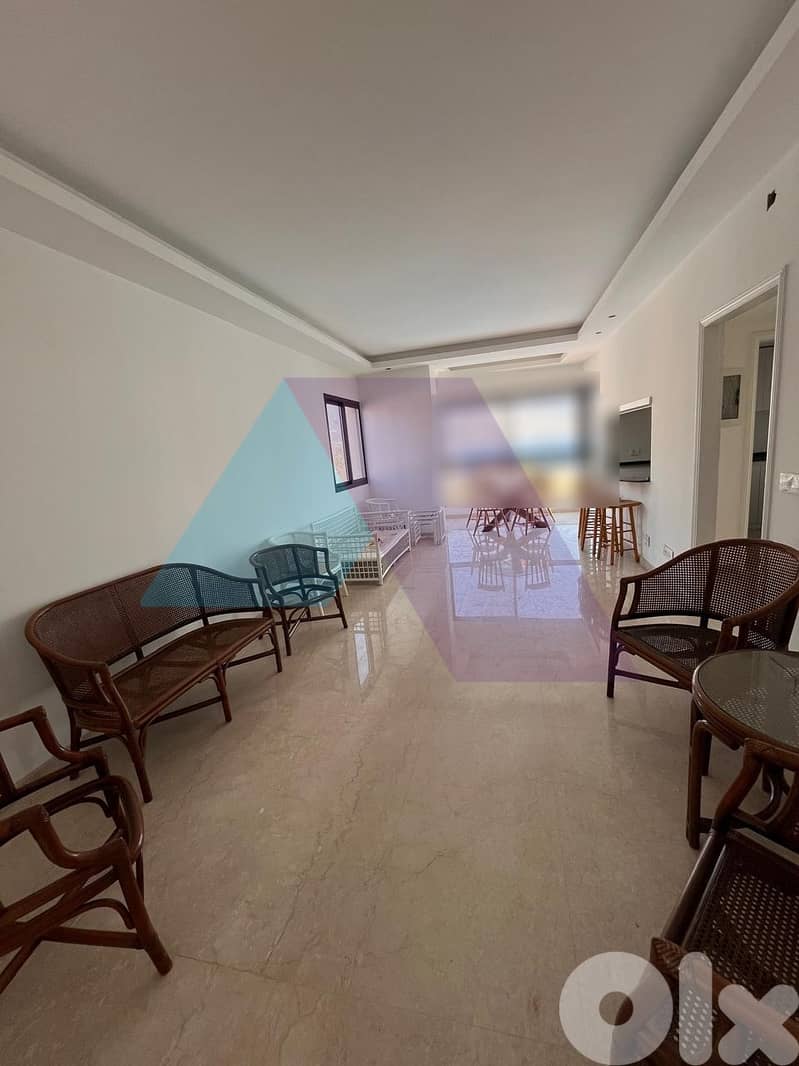 Semi furnished 95m2 apartment+sea view 4sale in Tabarja - شقة في طبرجا 0