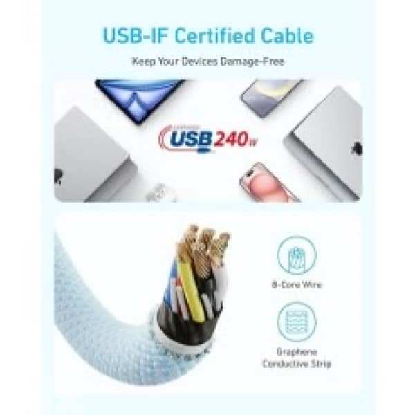 *ANKER USB-C Cable*    – Ultra-Fast, Ultra-Slim, Ultra- 2