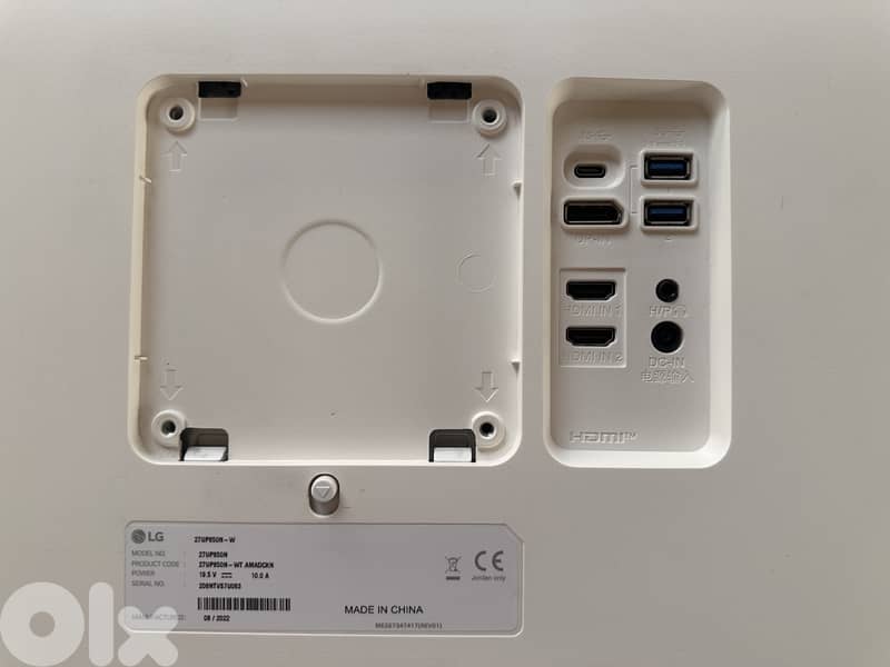 LG 27 Inch 4K UHD UltraFine IPS Monitor 60Hz | 27UP850N-W 3