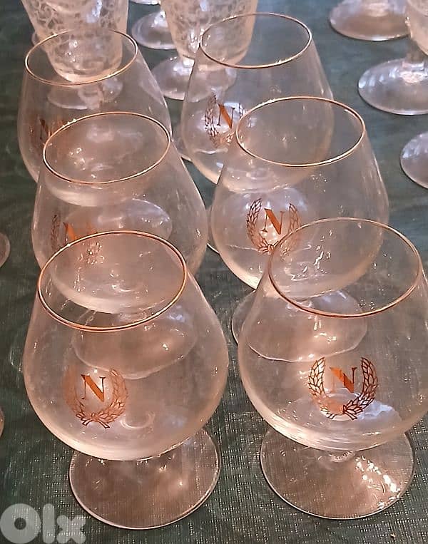 Coniac Crystal Glasses 1