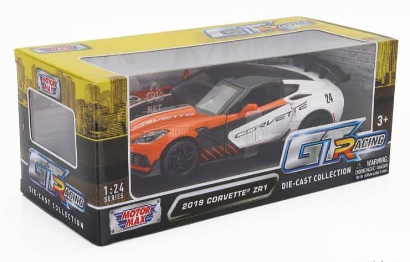 Chevrolet Corvette ZR1 2019 diecast car model 1;24 4