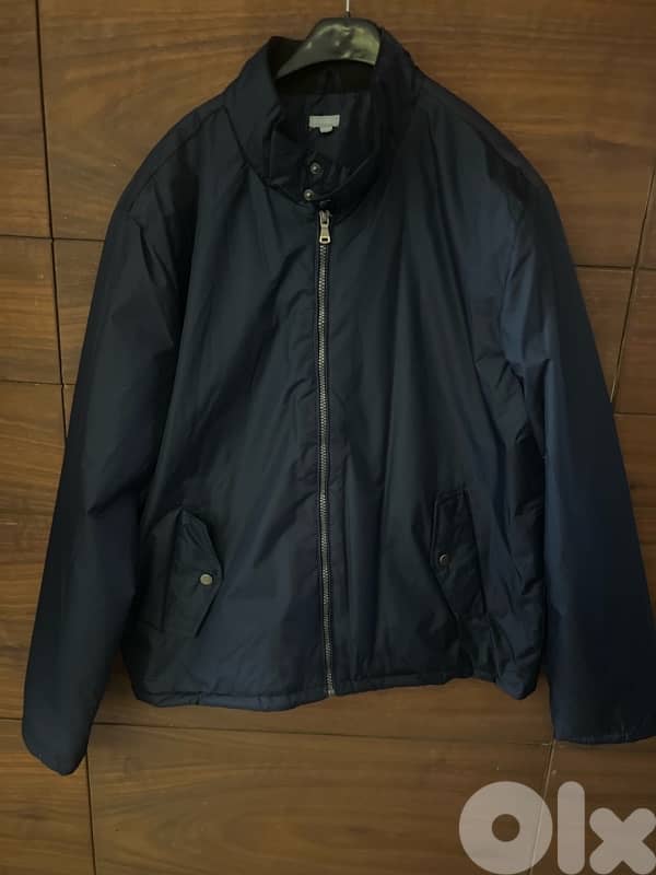 Quilted navy blue Jacket 0