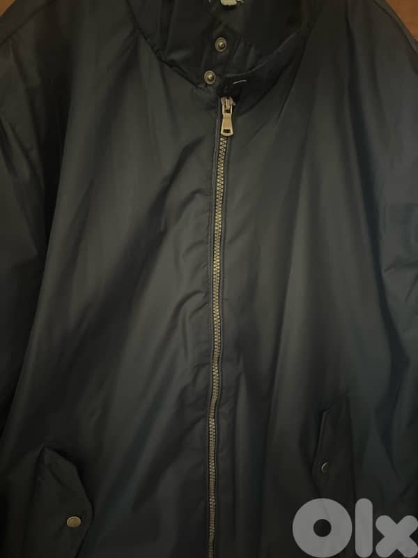 Quilted navy blue Jacket 1