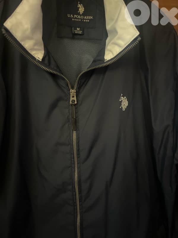 US Polo Assn. navy blue jacket 1